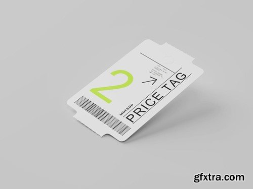 Price Tag Mockup NA9ER3M