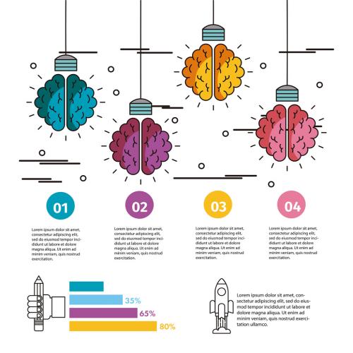 Creative Process Infographic Layout - 212286290