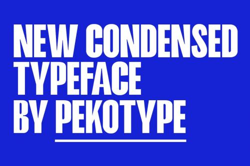 Hakobi - Condensed Sans