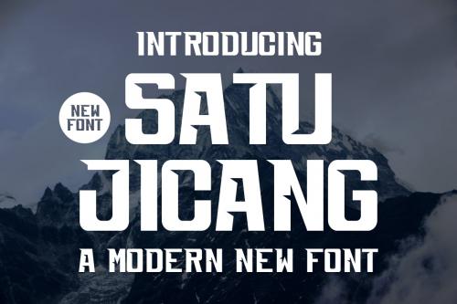 Satu Jicang Font