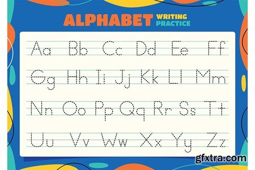 Alphabet Tracing Worksheet J2V5YA6