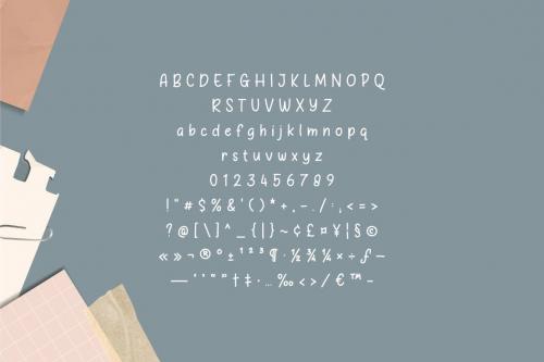 Beny Gold - Handwritten comic font