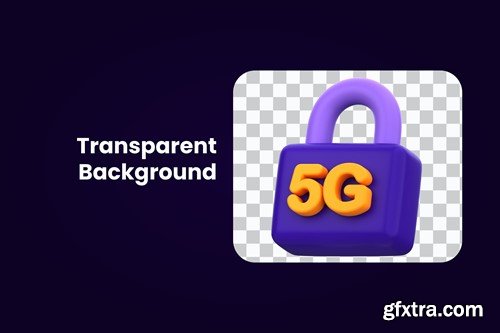 3D 5G Connection Icon AALC2QN