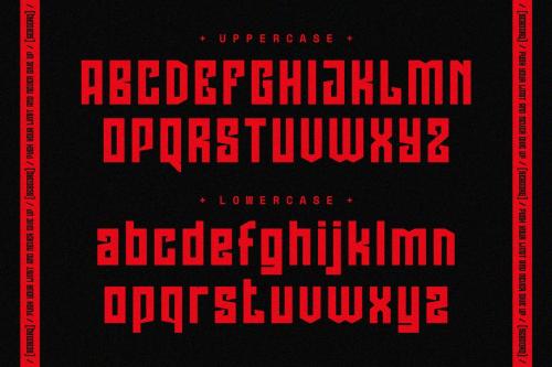 NCL Sebgorq - Urban Style Font