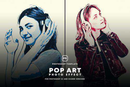 Pop Art Photo Effect