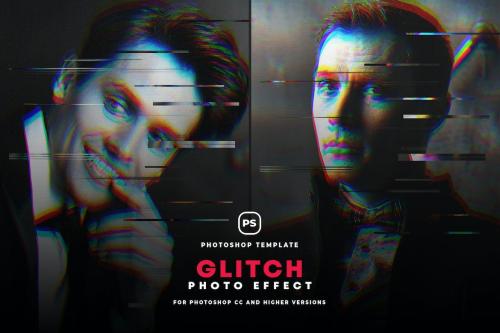 Glitch Photo Effect