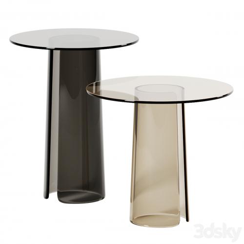 Orbit side tables by Poliform