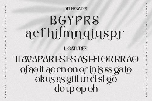 Eulogy | Variable Font Family