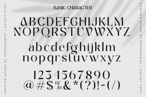 Eulogy | Variable Font Family