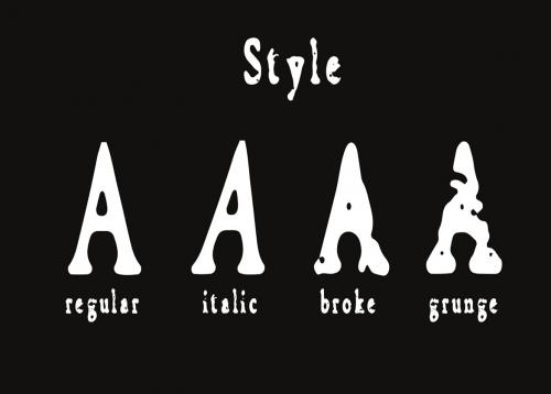 Wolfpack Family Font