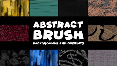 ArtList - Abstract Brush Backgrounds And Overlays - 125673