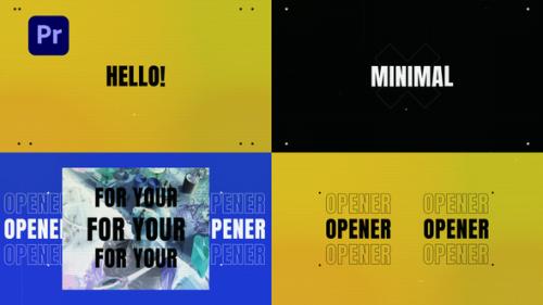 Videohive - Short Logo Opener for Premiere Pro - 48358613 - 48358613