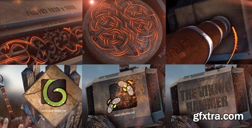 Videohive The Viking Hammer Logo Reveal 11427993