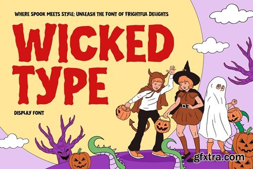 Wicked Type - Display Font PZGPALT