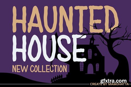 Haunted Street - Horror Display Font 54Y42XE