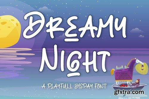 Dreamy Night - Playful Font TRUY5SU