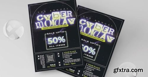 Cyber Monday Flyer Design Pack