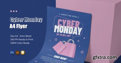 Cyber Monday Flyer Design Pack