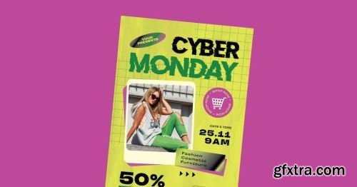 Cyber Monday Flyer Design Pack