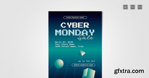 Cyber Monday Flyer Design Pack