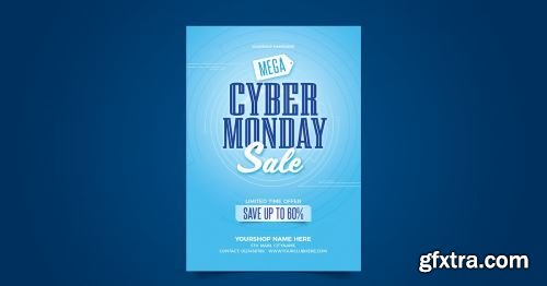 Cyber Monday Flyer Design Pack