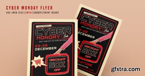 Cyber Monday Flyer Design Pack