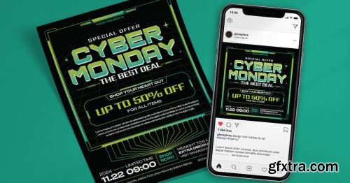 Cyber Monday Flyer Design Pack