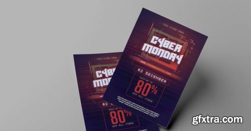 Cyber Monday Flyer Design Pack