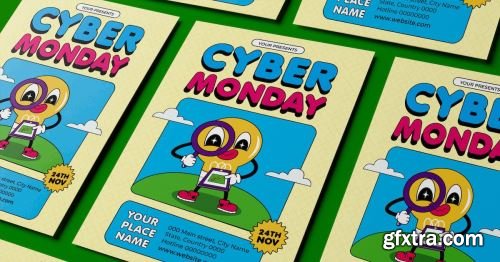 Cyber Monday Flyer Design Pack