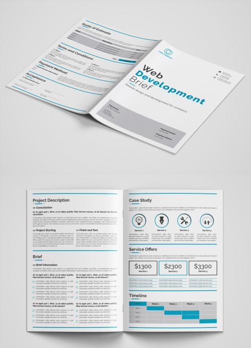 Web Development Brief Layout - 215292392