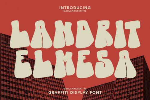 Landrit Almesa Graffiti Display Font