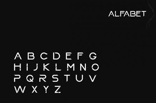 Aboro - Futuristic Science Font