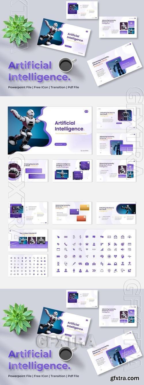 Artificial Intelligence Powerpoint Template TQW4THG