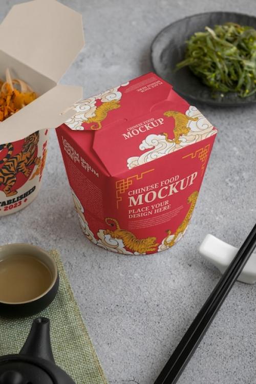 Chinese Food Mockup Design