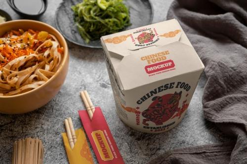 Chinese Food Mockup Design