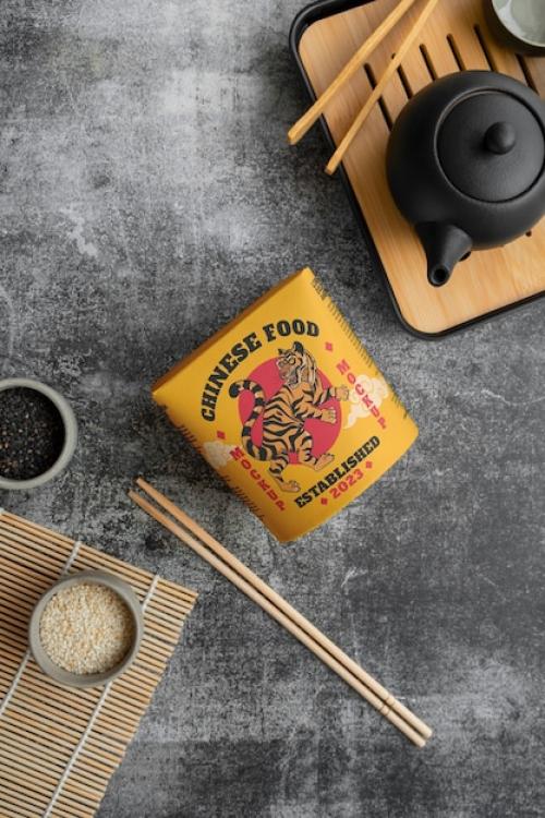 Chinese Food Mockup Design