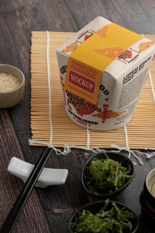 Chinese Food Mockup Design