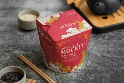 Chinese Food Mockup Design