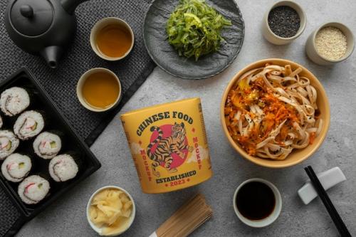 Chinese Food Mockup Design