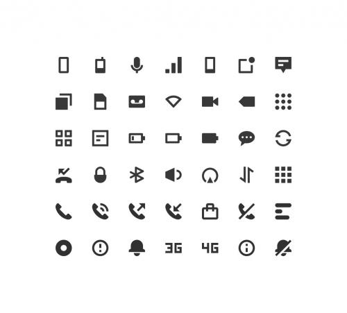 Phone & Network Icon Set - 218984262