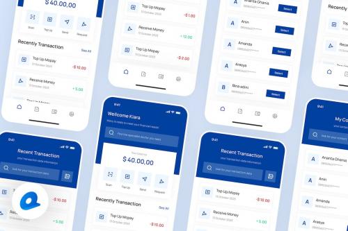 Mony - E-Wallet App UI