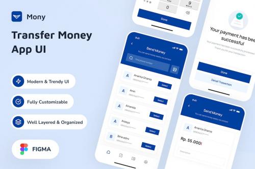 Mony - Transfer Money App UI