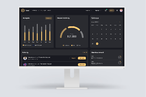 Vesi - Sale Dashboard UI KIt