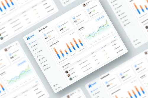 HR Dashboard Ui Kit Figma