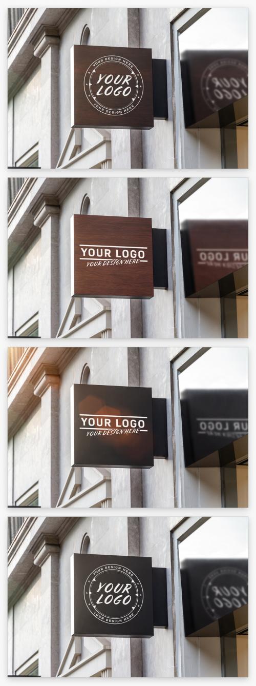 Outdoor Signage Mockup - 220299123