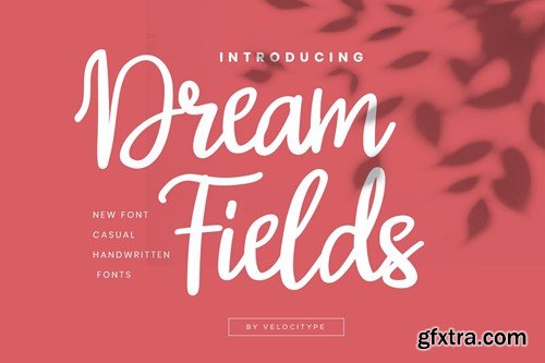 Dream Fields - Handwritten Script fonts AG4KFE7