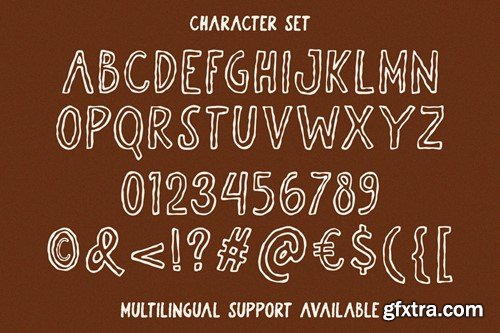 Dazzling Charm - Rough Display Font 3VCS3YX