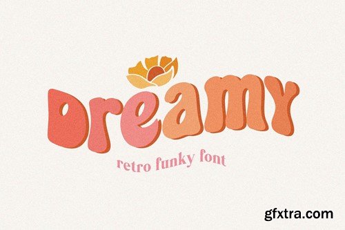 Dreamy Retro Font 5HYLZFF