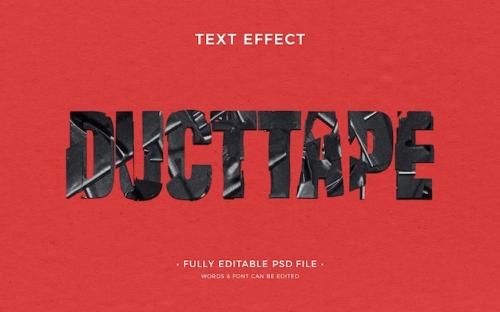 Duct Tape Text Effect