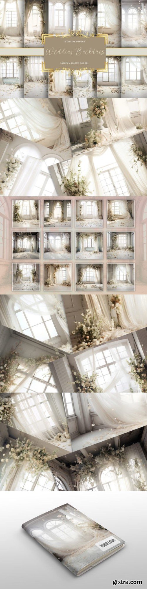 Elegant Wedding Backdrop